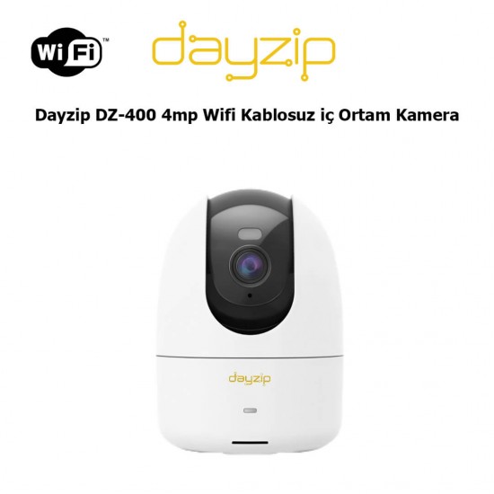 Dayzip DZ-400 4MP wifi kablosuz iç ortam güvenlik kamerası